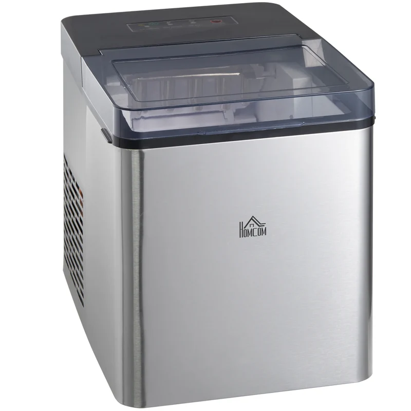 IJsballenmachine – Ijsmaker – Ijsmachine – IJsmaker Compact – 1,5 Liter Waterreservoir – 9 Ijsballen In 6-12 Minuten – Zelfreinigingsfunctie
