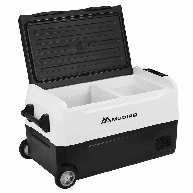 Auto Koelkast – Koelbox – Mobiele Koelkast – Camping Koelkast – 55 Liter – Dubbele Temperatuurzones