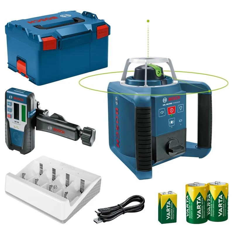 Bosch GRL 300 HV Rotatielaser + LR1 in L-Boxx - 0601061505