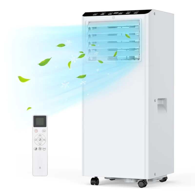 Mobiele Airconditioner – Draagbare Airco – Verplaatsbare Airconditioner – 4-in-1 Airco – 9000 BTU Koelen – Stil Met Timer