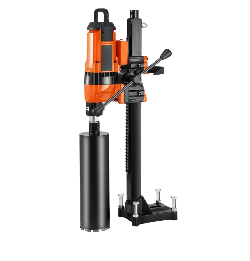 Diamantboormachine – Betonboor – Betonboormachine – Diamantboor Voor Beton – Krachtige 3500W Motor – Nat- En Droogboren – Boorgaten 20-300 Mm