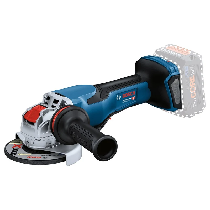 Bosch GWX 18V-15 P Haakse Accu Slijpmachine - 06019H6F01