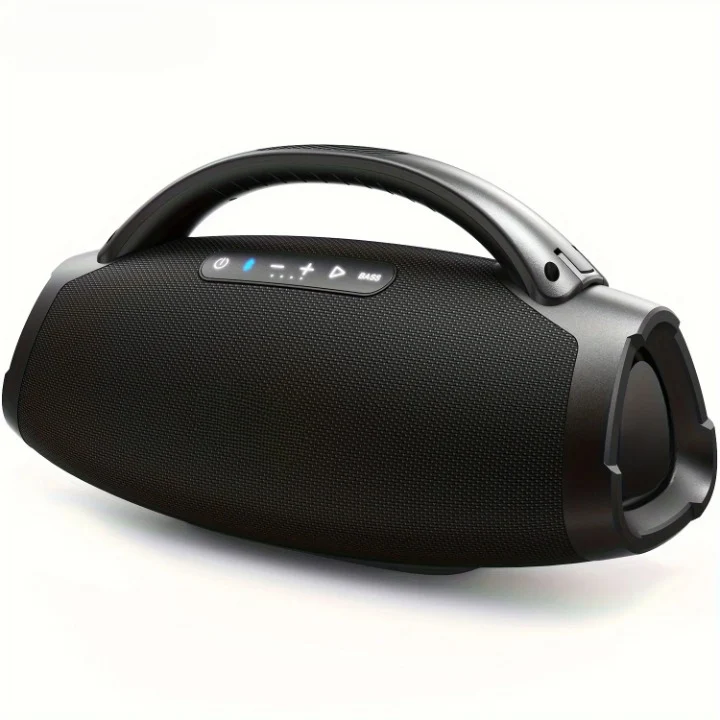 Luidspreker - Bluetooth-Luidspreker - Bluetooth Speaker - Draadloos Party Boombox - met Enorme Bas - Compatibele met Tablet - Smartphone - 200W - IP67 - 9000mAh - 3-weg geluidssysteem - Zwart