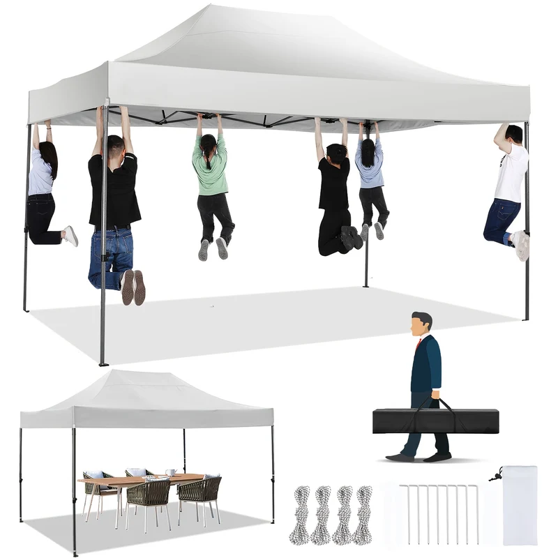 Pop-Up Tent – Partytent – Buitentent – Eventtent – 3X4,5 Meter – Eenvoudige Montage – Stevige Constructie