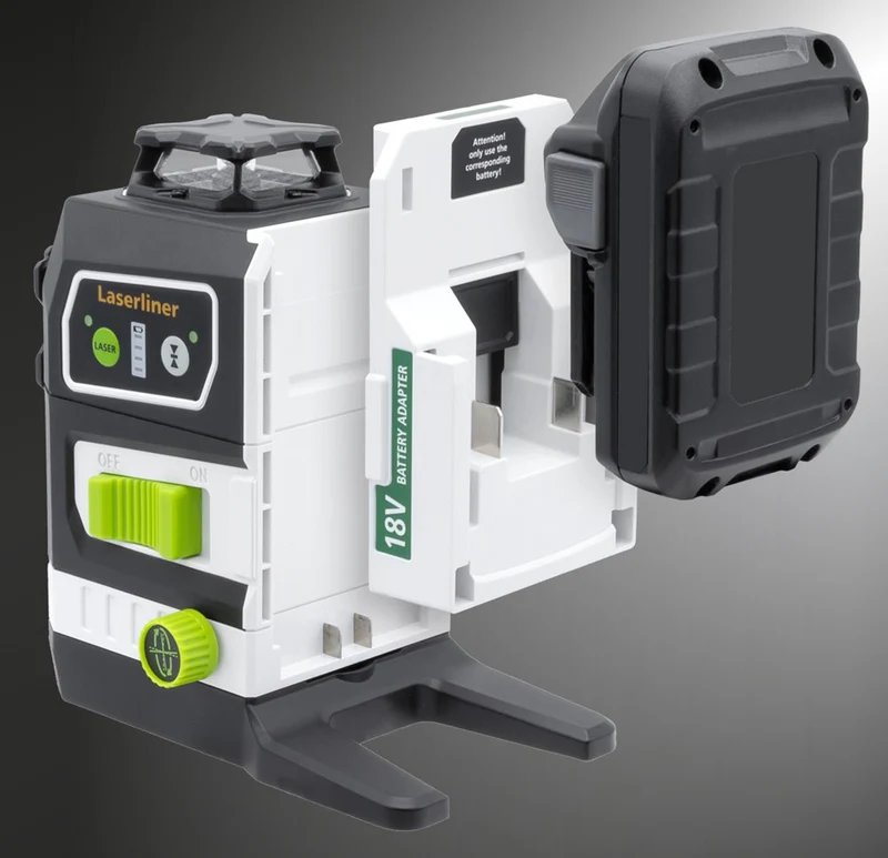 Laserliner PowerPlane-Laser 3G Multi-18V Set - 036.380L