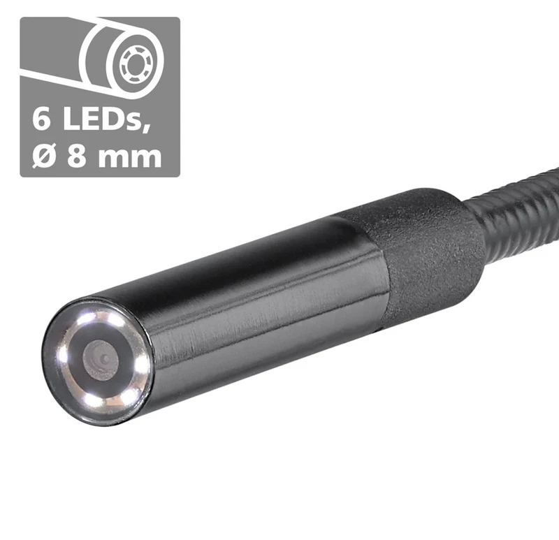 Laserliner VIDEOPOCKET (640*480 8 MM 0,9 M 4,3", TOPCLIPS, PICTURE-REC)