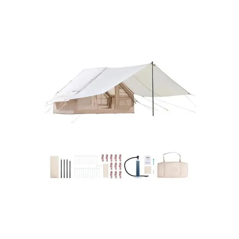 Campingtent - Opblaasbare Tent – Kampeertent – Gezinstent – Outdoor Tent – Snel Opzetten – Waterdicht 300D Oxford
