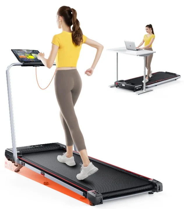 Loopband – Wandelband – Treadmill – Hardloopband – Trainingsapparaat – Snelheid 1-12 Km/U – Verstelbare Helling Tot 9% - Voor thuiskantoor