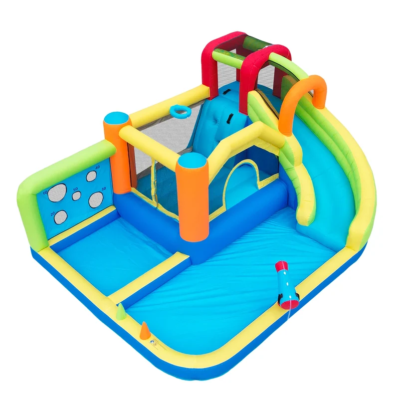 Springkasteel – Springkussen – Bouncy Castle – Speelkasteel – Trampoline – Waterglijbaan – Oxford Stof