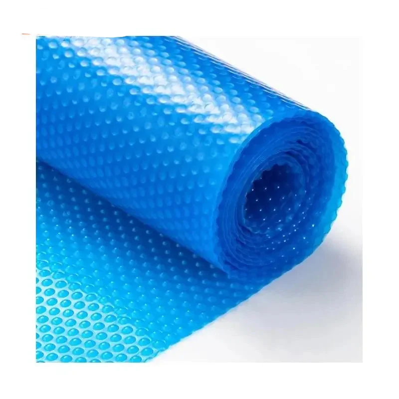 Solar Zwembadafdekking – Zwembadhoes – Warmtebeschermer – Afdekzeil – Bubbels – PE Materiaal – Voorkomt Verdamping - 10ft 15mil