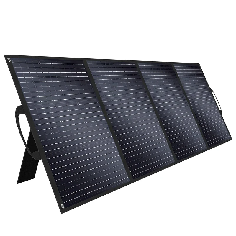 Opvouwbare Zonnepanelen – Draagbare Zonnepanelen – Outdoor Zonnepaneel – Hoog Rendement 23,4% – Temperatuurbestendig - Lichtgewicht 12,5 Kg - 1 x 400W Zonnepaneel