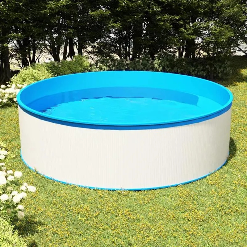 Opzetzwembad – Zwembad – Familiezwembad – Tuinzwembad – Buitenbad – 7200 Liter Capaciteit – Duurzame Staalwand En PVC Vering