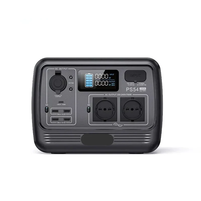 Draagbare Powerstation – Mobiele Accu – Externe Batterij – Noodstroom – 268Wh Capaciteit – 600W Vermogen