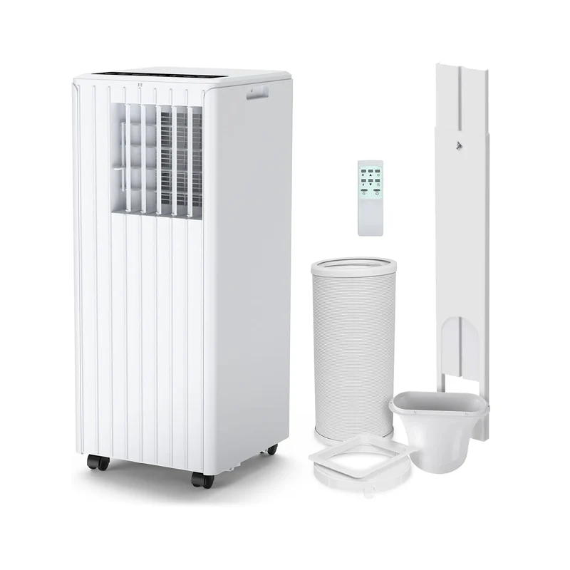 Mobiele Airconditioner – Airco – Luchtontvochtiger – Ventilator – Koeling – 9000 BTU – 30 Liter Ontvochtiging - Wit