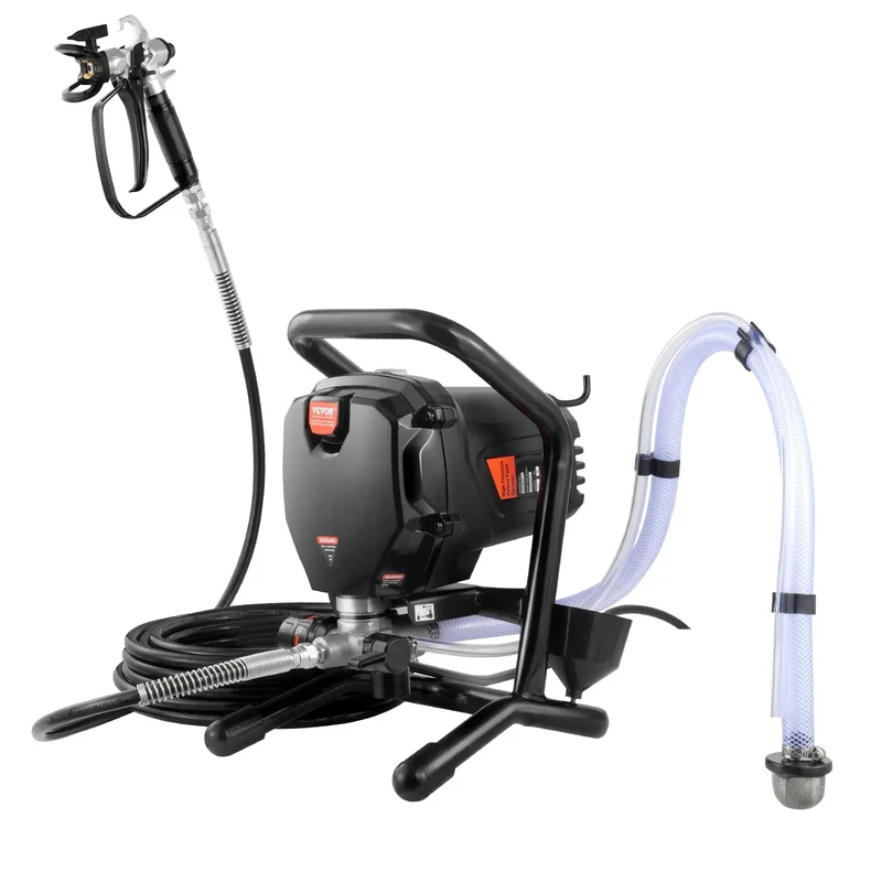 Elektrische Verfspuit - Airless Verfspuit - Spuitmachine - 750W - 25ft Slang - 3000 PSI - Verstelbare Druk - Draagbare Verfspuitapparaten - voor Thuis