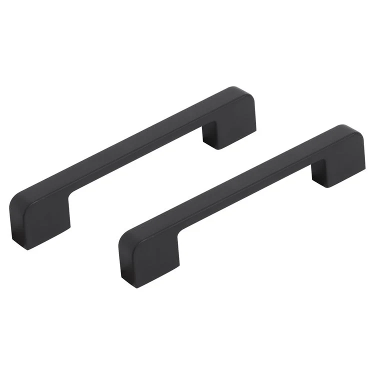 Differnz Den Haag meubelgreep mat zwart 138x23mm 2st