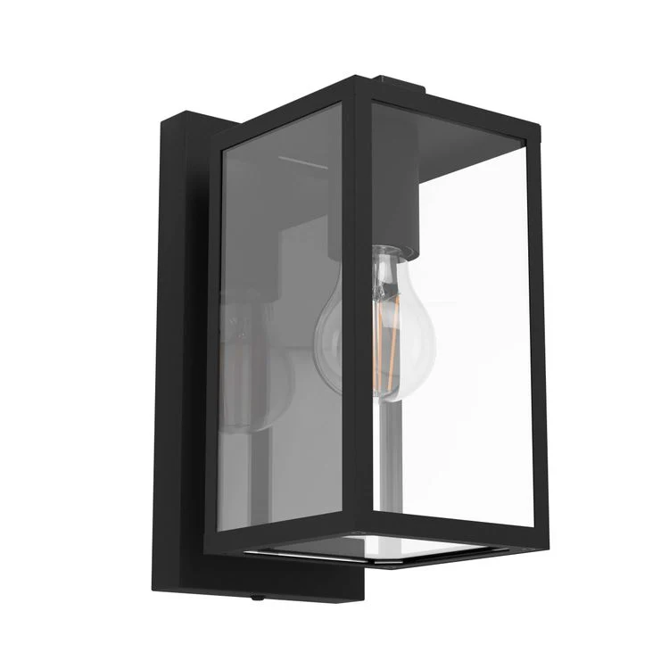 Eglo LED buitenlamp Budrone staal, glas 40W zwart