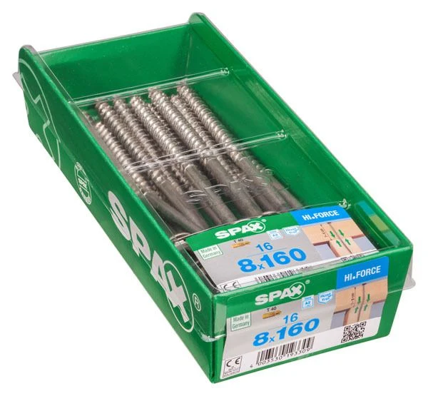 Spax houtschroef T-star plus discuskop 8x160mm 16st
