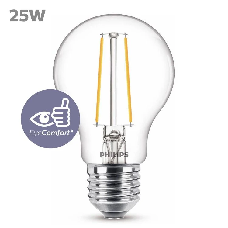Philips LED lamp peer E27 helder ww 2W 260LM