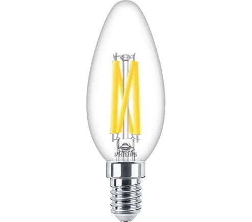 Philips LED kaarslamp dimbaar E14 3W helder 3,5x9,7cm