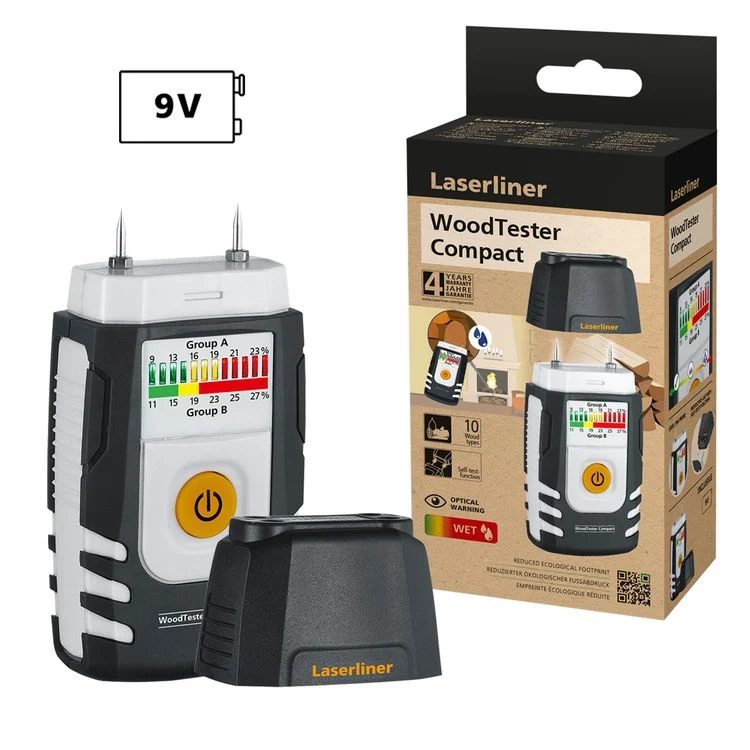 Laserliner WoodTester Compact houtvocht-meettoestel