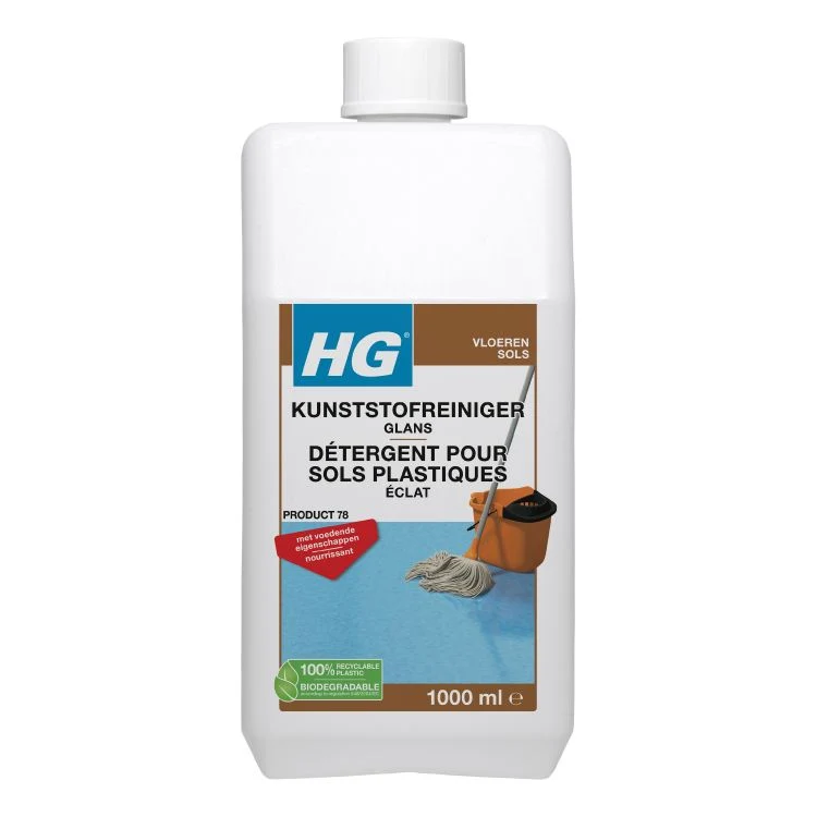 HG kunststofreiniger glans 1L
