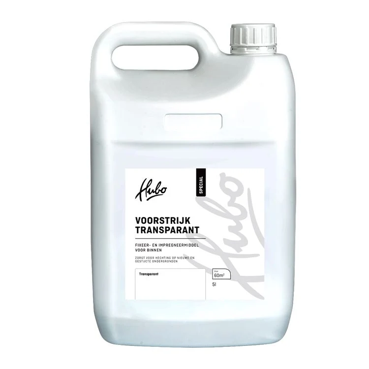 Hubo voorstrijk mat wit 5L