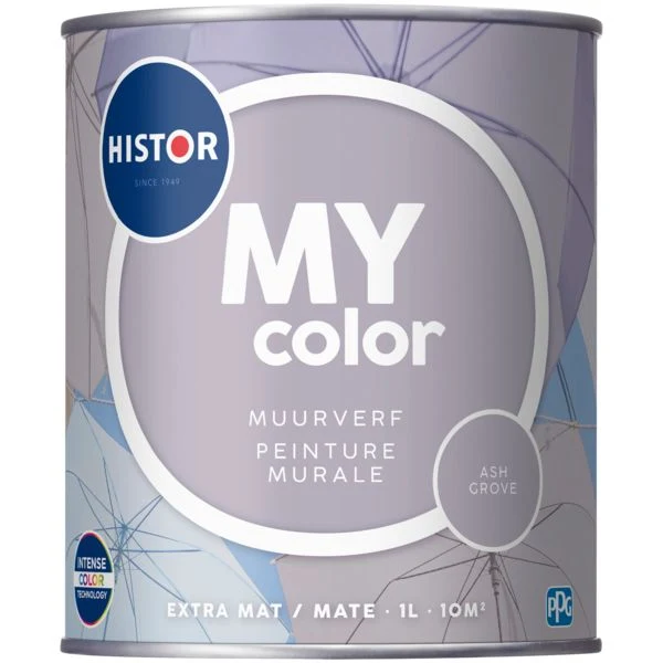 Histor MY color muurverf extra mat ash grove 1L