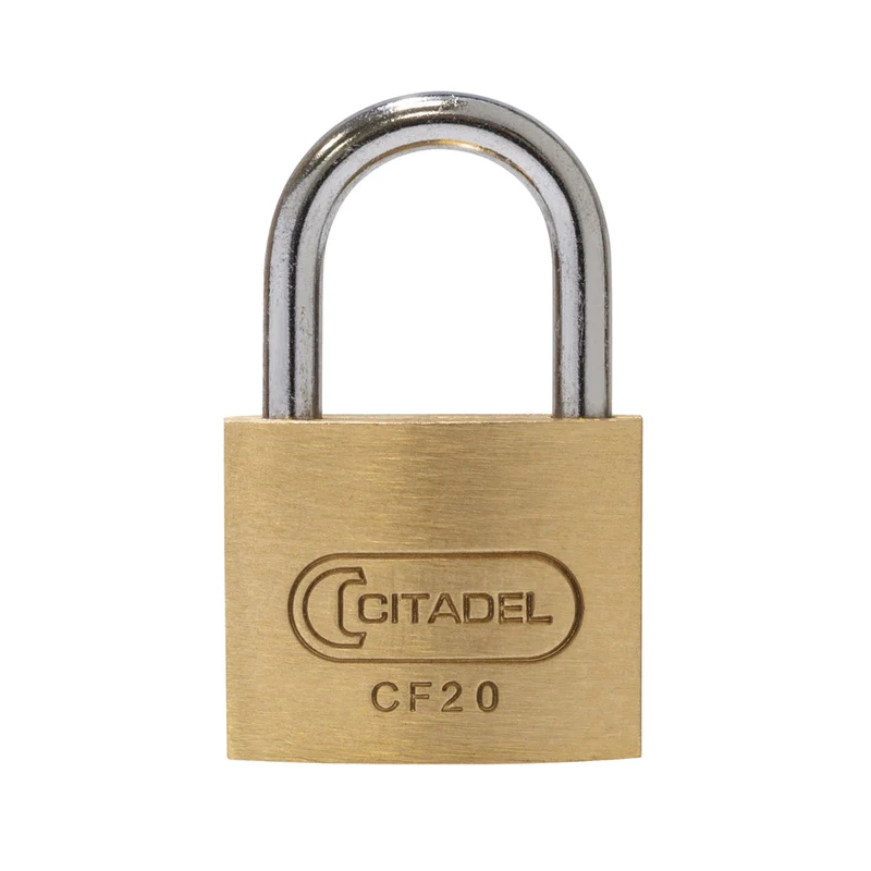 Citadel hangslot CF20 C messing 20,5x17x5mm