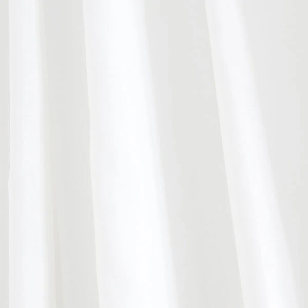 Differnz douchegordijn Color polyester wit 180x200cm