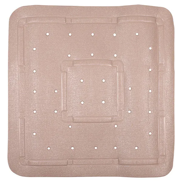 Differnz douchemat Tutus anti-slip taupe 55x55cm