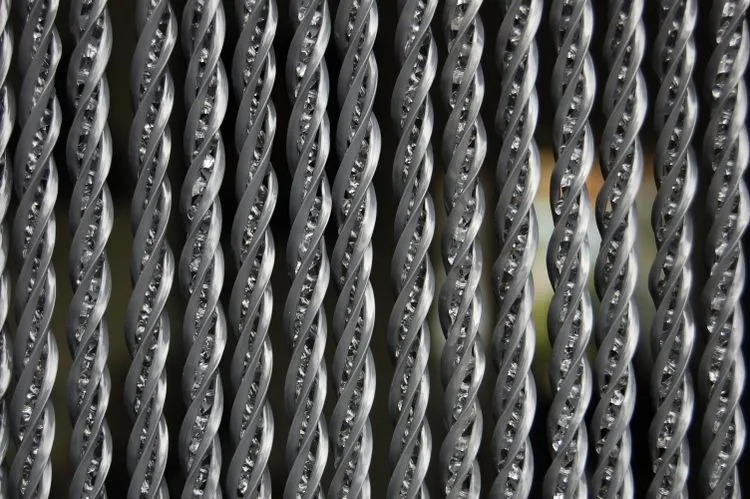 Latenda Bellano 4 kunststof draden vliegengordijn antraciet 90x210cm