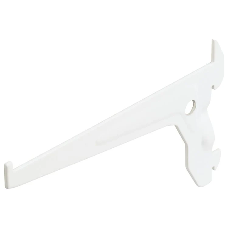 Duraline F-systeem plankendrager enkel metaal wit 15cm