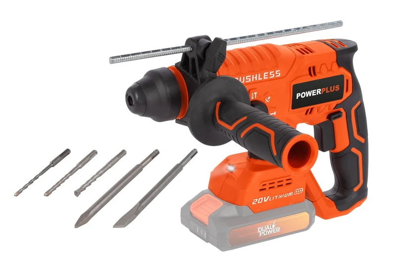 Dual Power boorhamer POWDP15630 20V