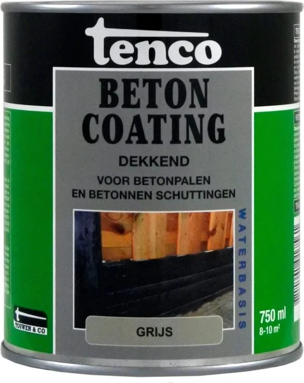 Tenco betoncoating mat grijs 750ml