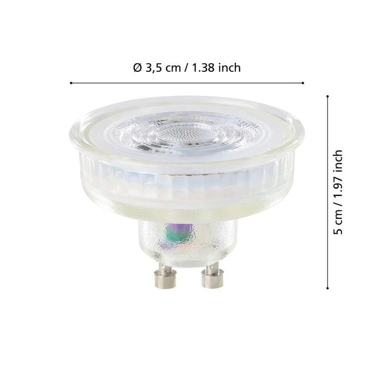 Eglo LED lamp spot GU10 helder warm wit 4W 400LM