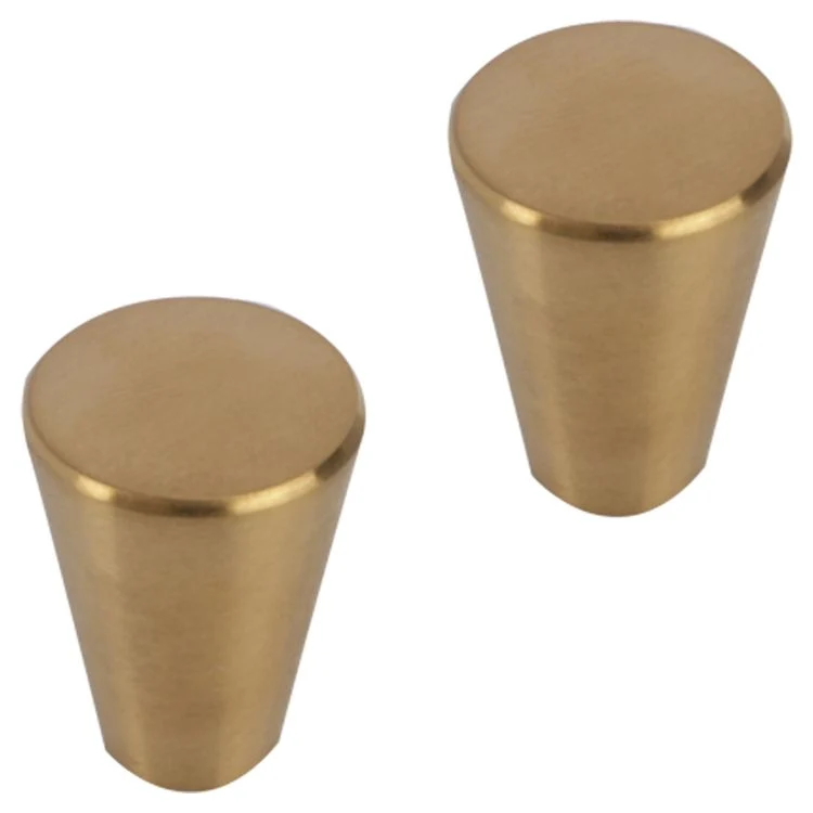 Differnz Rotterdam knop RVS goud 20mm 2st