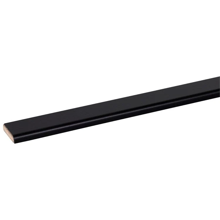 Afdeklijst grenen zwart 5x22mm 270cm