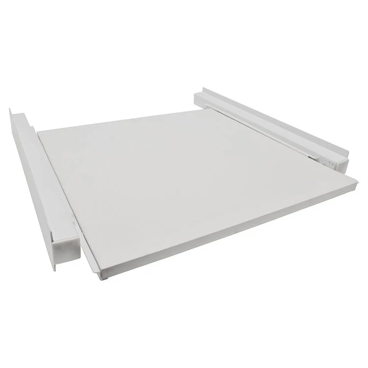 Sanivesk wasmachine rand met schuiflade wit 60x53x7cm