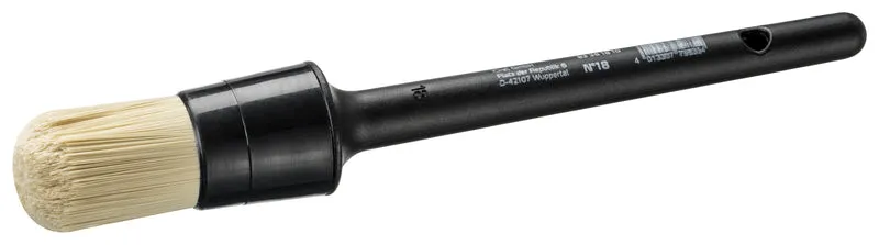 Color Expert patentkwast kunststof rond 3cm voor muurverf, lak