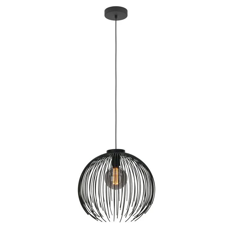 Eglo hanglamp Alhabia ⌀40cm E27 zwart