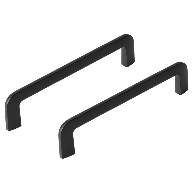 Differnz Rotterdam meubelgreep mat zwart 143x31mm 2st