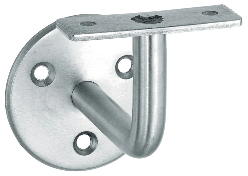 Oxloc LEUNINGHOUDER OP ROZET VLK 64MM SCHR.RVS