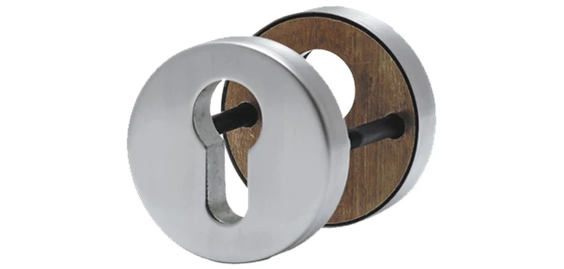 Oxloc VH.ROZET PC DD40-40.5MM RVS MAT