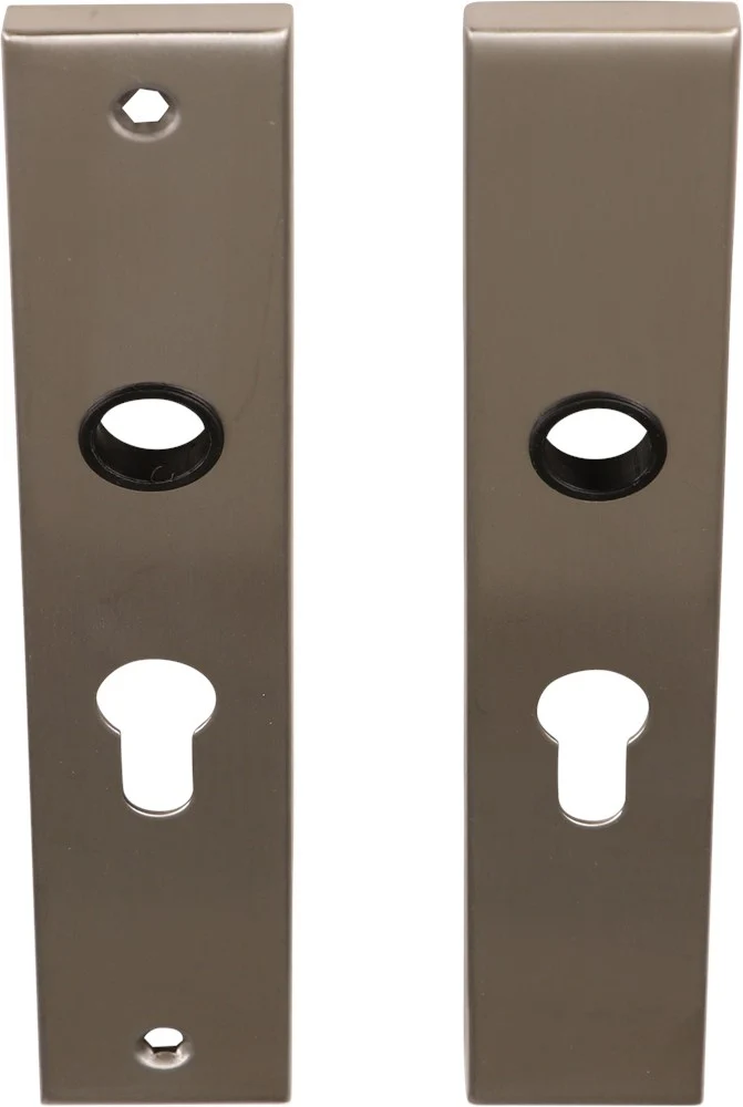 Oxloc LANGSCHILD RCHTH. PC55 225X40MM RVS MAT