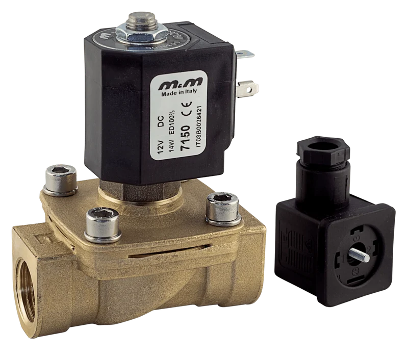 Albinus Solenoid klep koper 24V