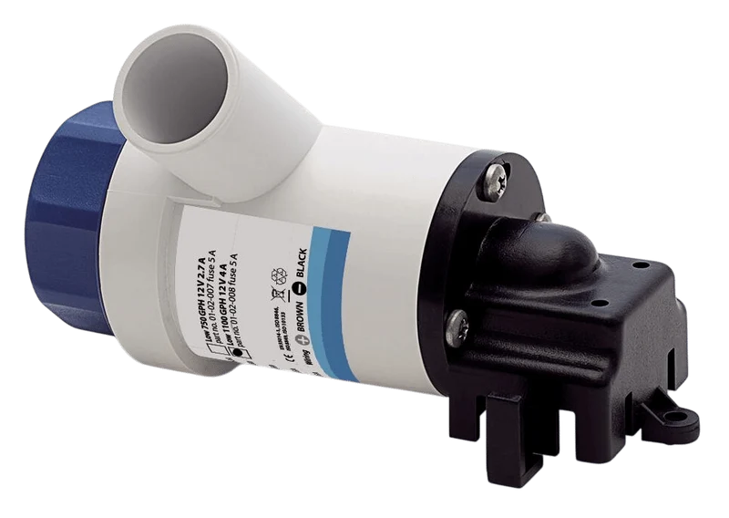Albinus Bilge pomp laag 1100gph 12V