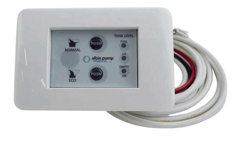 Albinus Schakelpaneel elektrisch ECO flush