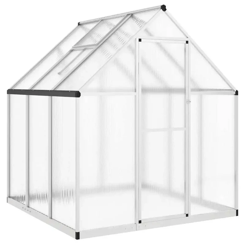 Kweekkas - Tuinkas - Walk-in Greenhouse - Tuinkassen - Kas - Tomatenhuis - 169x169x202 cm – Aluminium Frame – UV-bestendige Panelen – Weerbestendig & Ventilatie-opties