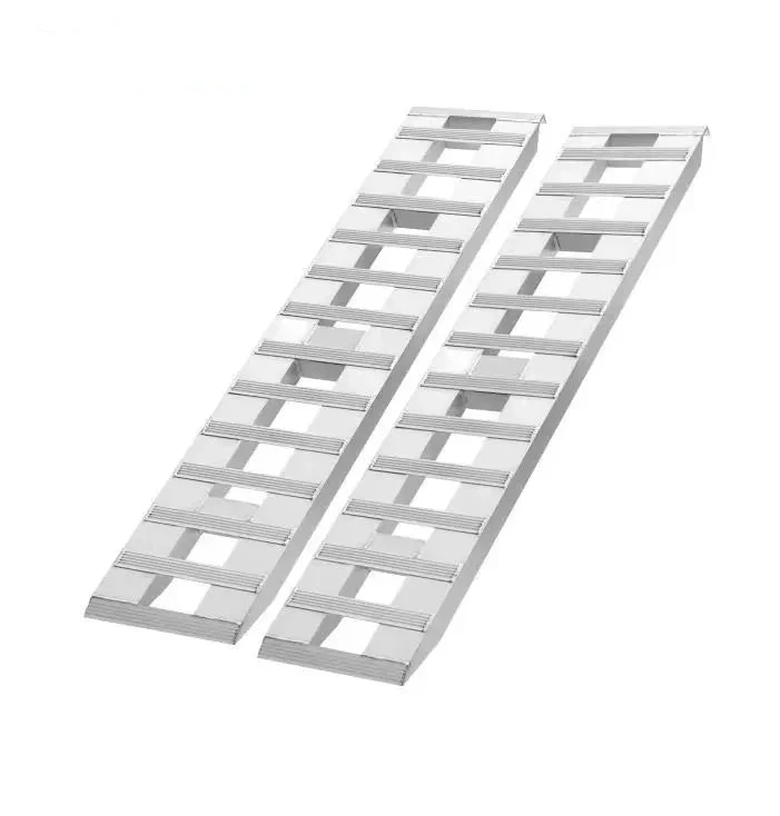 Aluminium Oprijplaten - Oprijplaat Brug Draagbaar - Rolstoelhelling - 6000 LBS Draagkracht - 72x15inch - Antislip & Lichtgewicht - Oprijplank Set - Ramps Voor ATV - Motor - Zitmaaier & Aanhanger